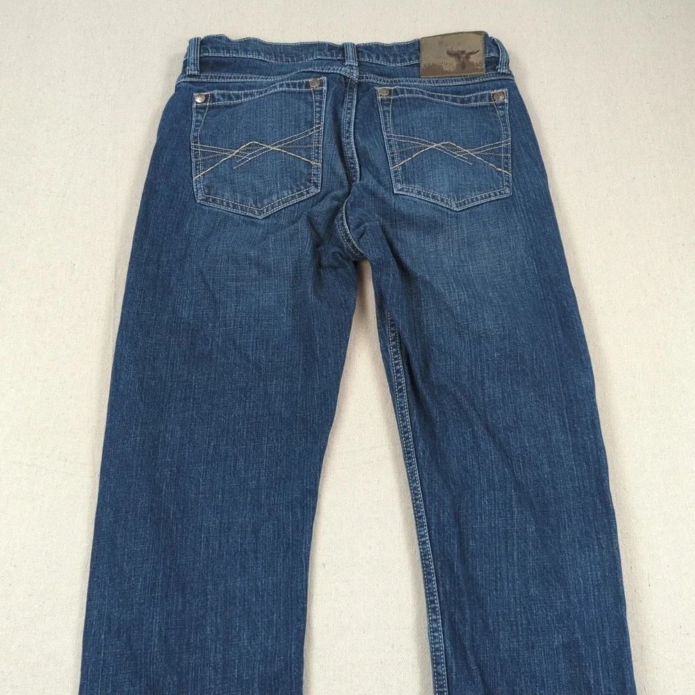 Wrangler Jeans Mens 30x34 Blue 20X Slim Straight Western Cowboy Rodeo‎